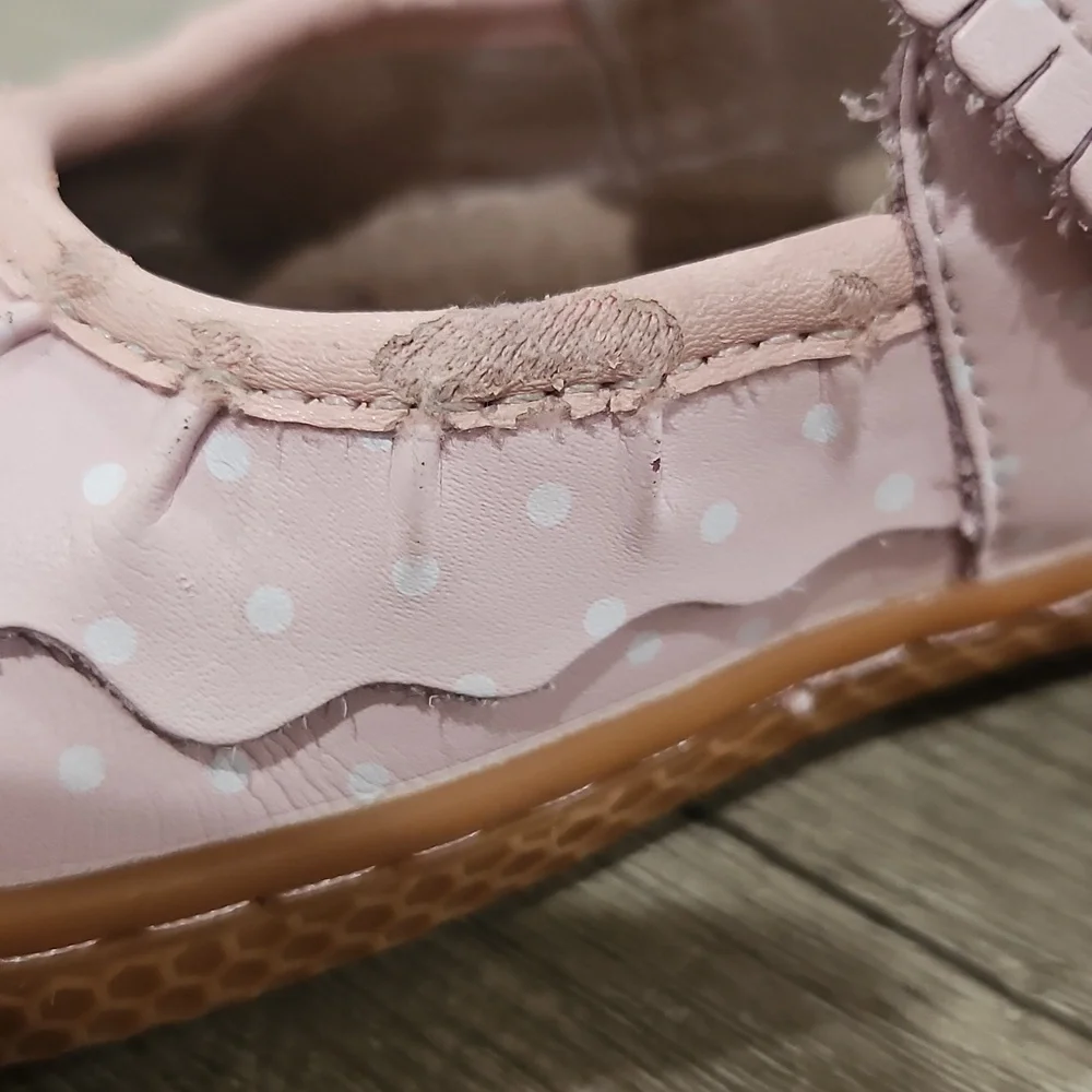 Ruche Mary Jane shoes by the brand Livie & Luca size kid's 12